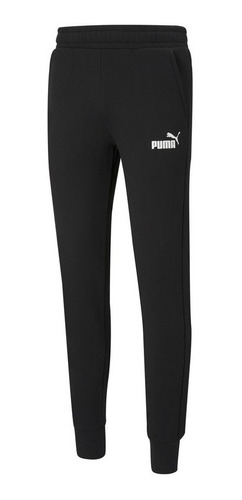 Pantalon Puño Puma Essentials Slim Pants Fl Negro Hombre