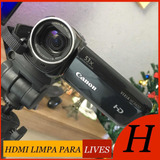 Filmadora Canon Hf-r800 Full Hd Entrada Para Microfone, Fone