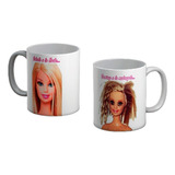 Taza Ceramica Personalizada Barbie Estoy Bien Nro1