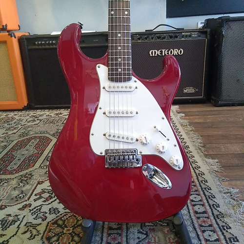 Guitarra Sonic Stratocaster Iniciante Usada C/ Capa + Cabo