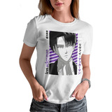 Blusa / Playera Levi Ackerman Anime Attack On Titan N#13