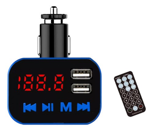 Modulador Bluetooth Para Carro, 2 Puertos Usb. Microfono