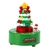 Caja De Música De Árbol De Navidad Verde, Caja Musical De