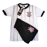 Conjunto Corinthians Infantil Layer - Camisa + Shorts