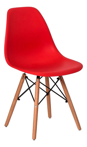 Cadeira Charles Eames Wood Design Eiffel Várias Cores