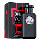Perfume New Brand Prestige Only You Black For Men 100ml - Selo Adipec