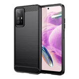 Funda Fibra De Carbono Para Xiaomi Note 11 / 11s + Vidrio 