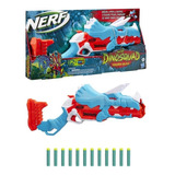 Lanzador Nerf Dinosquad Tricera-blast Con 12 Dardos 8+