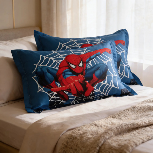 Funda Almohada Spiderman Peppa Pig 48x74 Cm 2 Pcs