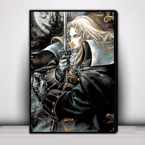 Kit De Pintura Castlevania C1 Diy 5d Con Diamantes, 40 X 60