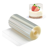 Rollo Acetato Cinta Postres - Cocina Cake 8 Cm. X 10 Mt.