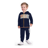 Conjunto Moleton Infantil Masculino Flanelado 04 Ao 08 Kyly