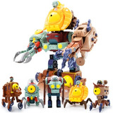 Maikerry 5-in-1 Plants Vs. Zombies Boss Robot Set - Action F