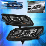 For 13-15 Chevy Malibu Black Led Drl Halo Projector Head Aac
