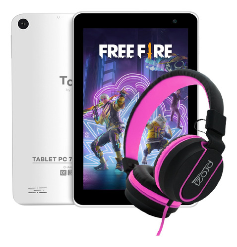 Tablet Gamer Kids Niños 2gb Ram + Auriculares Con Microfono