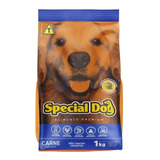 Alimento Ração Cães Special Dog Premium Sabor Carne 1kg