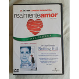 Dvd Doble Notting Hill/realmente Amor Importado Original