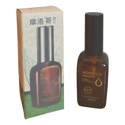 Aceite Morocco Argan Oil 50 Ml Premium Tratamiento 2 Pzas