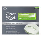 Dove Men + Care Jabón En Barra 3 En 1, 3.75oz (14 Barras)