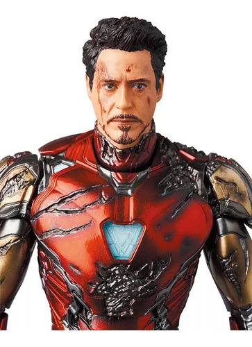 Mafex 195 Marvel Iron Man Mark 85 Battle Damage Ver