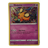 Dedenne Swsh080 Black Star Holo Promo Pokemon 2021 Original