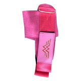 Muñequeras Strap Troquel Gym Distintos Modelos Unitalla Color Rosa Y Amarillo