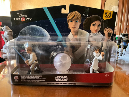 Disney Infinity Wars Figuras Luke Skywalker Y Princesa Leia