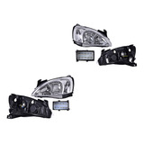 Set Faros Delanteros Depo Chevrolet Corsa 2000 - 2002