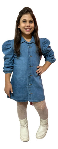 Vestido Camisa Chemise Infantil Mini Diva Lançamento Luxo