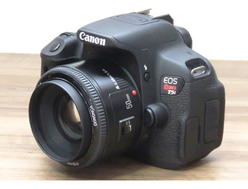 Canon Eos Rebel Kit T5i + Lente 50mm Dslr Touch Screen