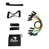 Kit De Ligas Para Ejercicio Resistencia Tpe Duxx (11 Pzas)