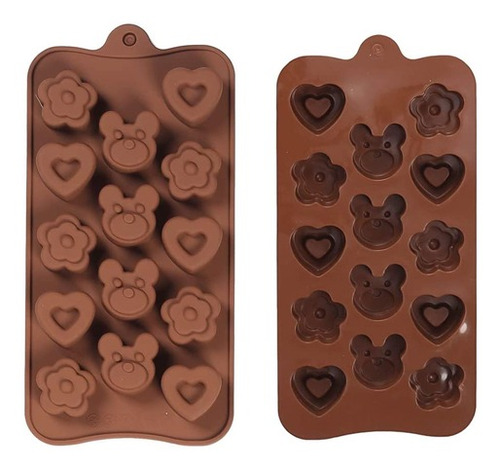 Forma Molde Silicone Bombons Fofos Chocolate Trufas Pascoa