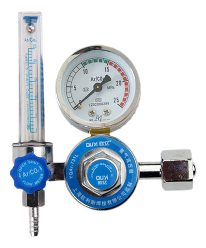 Industrial Argón/co2 Mig Caudalímetro Manómetro