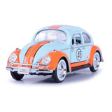 Volkswagen Beetle 1966 Gulf 17cm Largo Escala 1/24