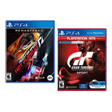 Combo Pack Need For Speed Hot + Gran Turismo  Ps4 Nuevos*