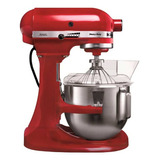 Batidora De Pie Kitchenaid Heavy Duty 6.9lts Rojo