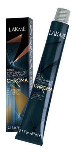  Tintura Sin Amoniaco High Performance X60ml Chroma Lakme Tono 4/00