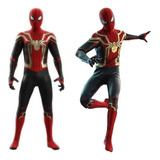 Traje For Spiderman Miles Morales Cosplay Adultos Halloween .