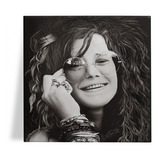 Azulejo Decorativo Janis Joplin In Concert 15x15