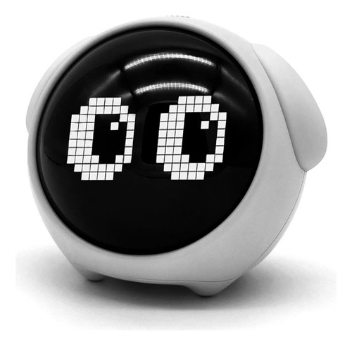 Reloj Despertador Inteligente  Emoji   Con Lampara De Mesa