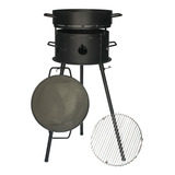 Fogonero Francis 550 Brasero Parrilla Chapa Disco Completo 