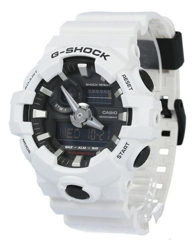 Relógio Casio G-shock Branco - Ga-700-7adr