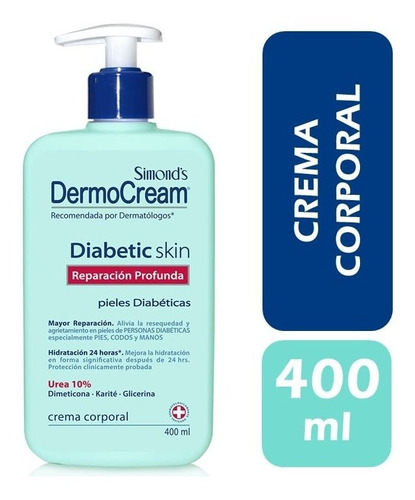 Dermo Cream Diabetic Skin. 400ml 