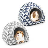 Pack De 2 Escondites Para Cobayas Y Hamsters - Accesorios La