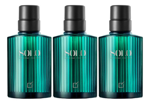 Loción Solo For Men X 3 Yanbal Origina - mL a $1175