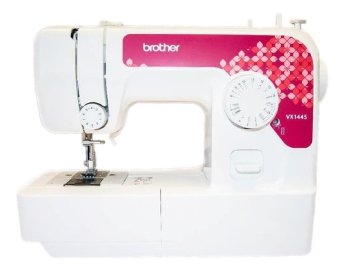 Máquina De Coser Recta Brother Vx1445 Portable Blanca 220v