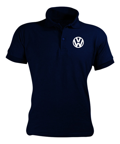 Camisa Gola Polo Volkswagen Malha Piquet Camiseta