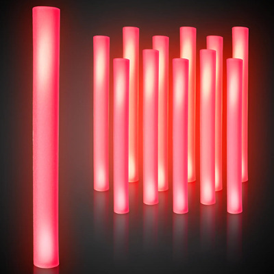 Palos De Espuma Led Fun Central - -rojo Rojo