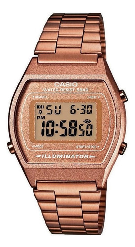 Reloj Casio Modelo B640 Color Oro Rosado