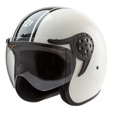 Casco Hawk 721 Challenger Blanco Visor Abierto Rpm®